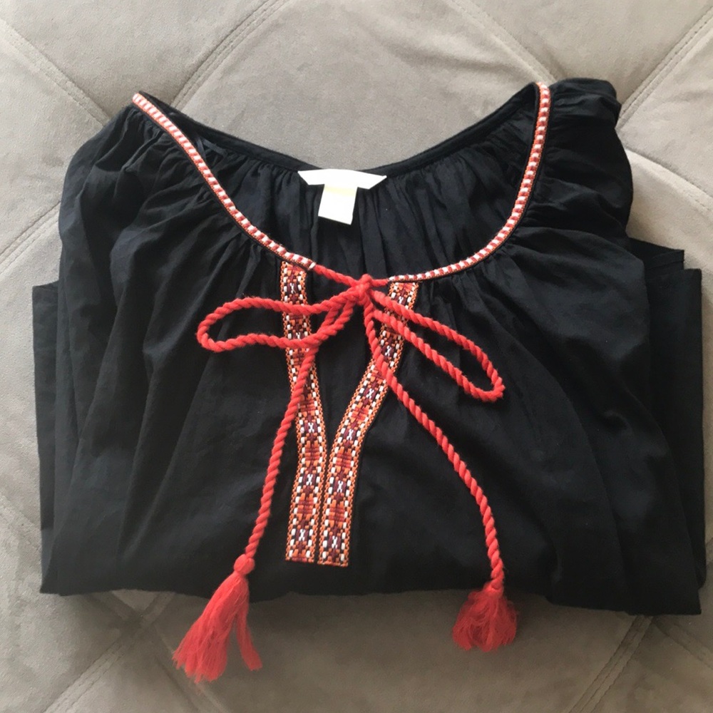 H&M Peasant cotton top!!